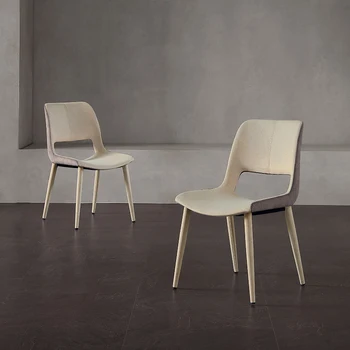 Šiuolaikiniai Biuro Dizainerio Kėdės Prabangus Baltas Patalpų Šiaurės Miegamojo, Valgomojo Vienos Kėdės Italijos Articulos Para El Hogar Baldai