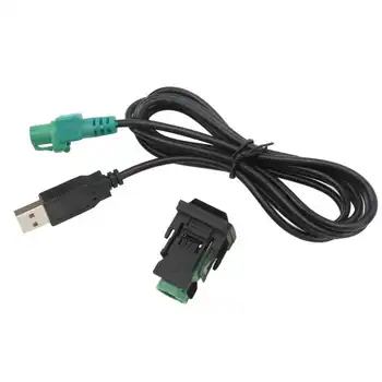 Automobilinis USB Jungiklis, Mygtukas su Adapteris Kabelio ir Žaisti RCD510Plus RCD310Plus CD Grotuvas, Automobilių Reikmenys