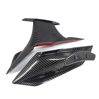 Motociklo Lauktuvės Rinkinys Aerodinaminis Sparnas Fiksuotojo Winglet Lauktuvės Sparno Padengti Honda CBR650R 2019-2021 Anglies Pluošto