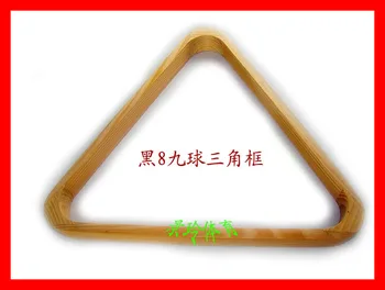 Nemokamas pristatymas Naujos Kietos Medinės Baseinas Biliardas Trikampio Modelis Snukerio trikojis medinis trikampis langelis Biliardo aksesuarai 16 kamuolys