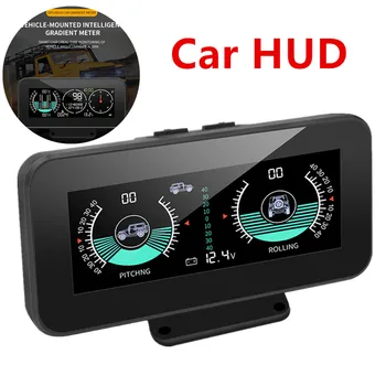 M60 Automobilių SUV visureigis HUD Head-up Display Aukščio Šlaito Metrų GPS Spidometras, Kompasas greičio viršijimo Signalas Automobilių Priedai, Dalys