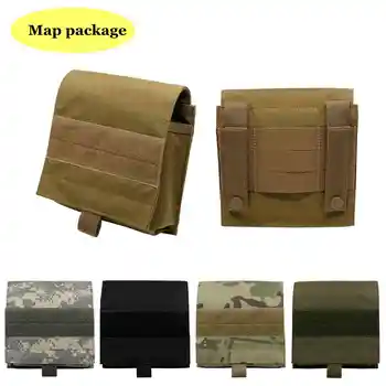 MOLLE žemėlapis maišelį taktinis kamufliažas daugiafunkcinis juosmens EDC dėklas medžioklės įrankių krepšiai mag saugojimo paketo turėtojas