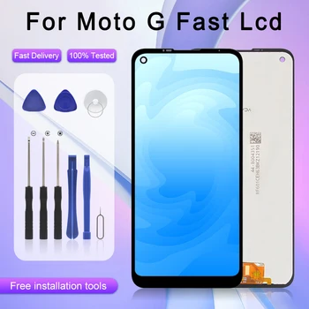 6.4 colių Motorola G Greitai LCD Jutiklinis Ekranas skaitmeninis keitiklis Asamblėjos Pakeitimo Moto XT2045-3 Ekranas Nemokamas Pristatymas