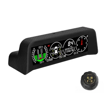X91 3in1 GPS PSSS HUD Visų Transporto priemonių Greičio Šlaito Metre Inclinometer Įrankis, Automobilių Kompasas Universaliųjų Automobilių Elektronikos Priedai