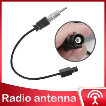 Automobilio radijo antena AM/FM garso signalo stiprintuvas sustiprintas kabelį, antenos adapteris 12V-24V, tinka 
